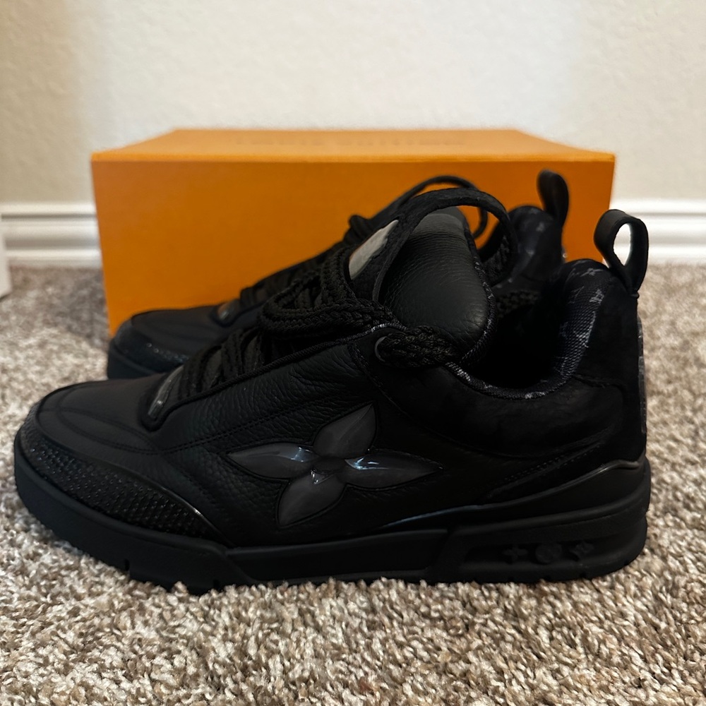 Louis Vuitton Black Skate Sneakers